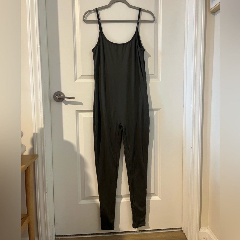 Bumpsuit Kate Maternity Unitard- Slate- Med - Picture 4 of 8